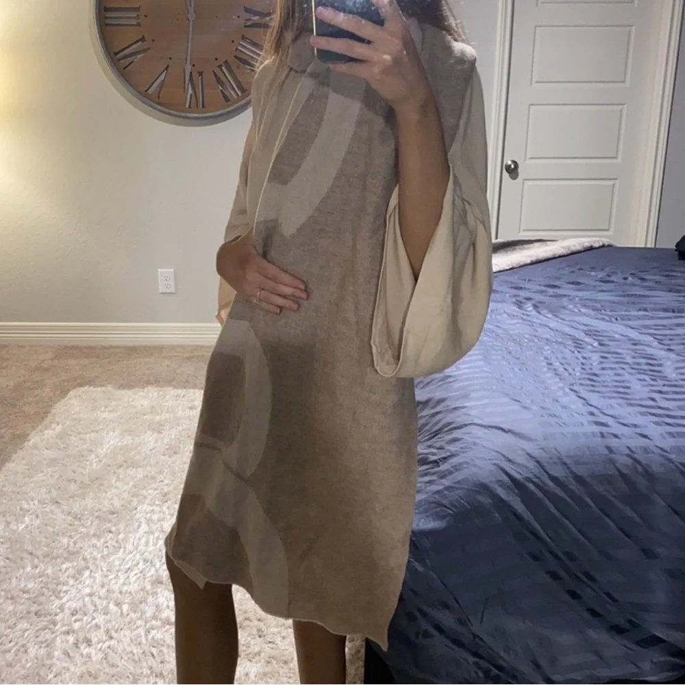 UGG Scarf W Woven Ugg Logo Scarf Beige Large Wrap